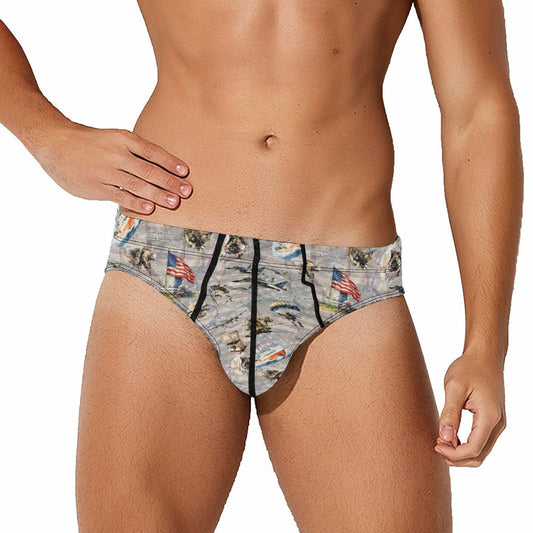 20 Misc Designs, Men’s Silk Briefs Underwear