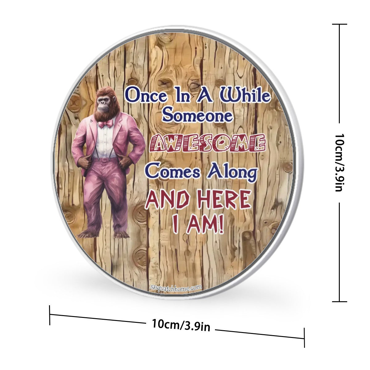 Bigfoot, Sasquatch, "Once in a while...", Wireless Phone Charger