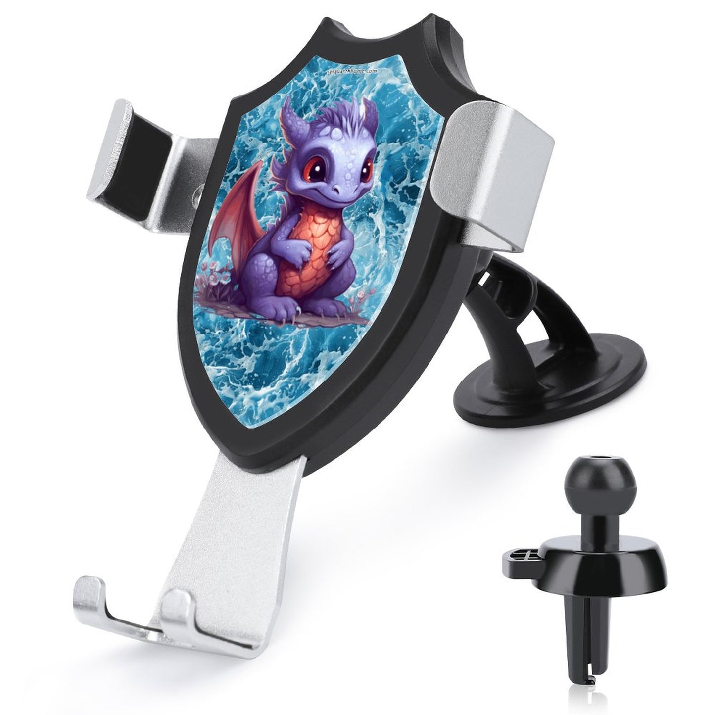 Cute Dragon on Water Car Mount Mobile Phone Holder
