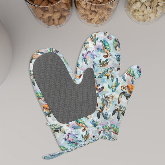 10 Animal Designs, Heat Resistant Silicone Oven Mitts Set