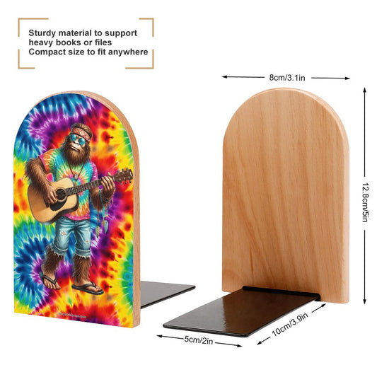 Wood Bookends (Set of 2)