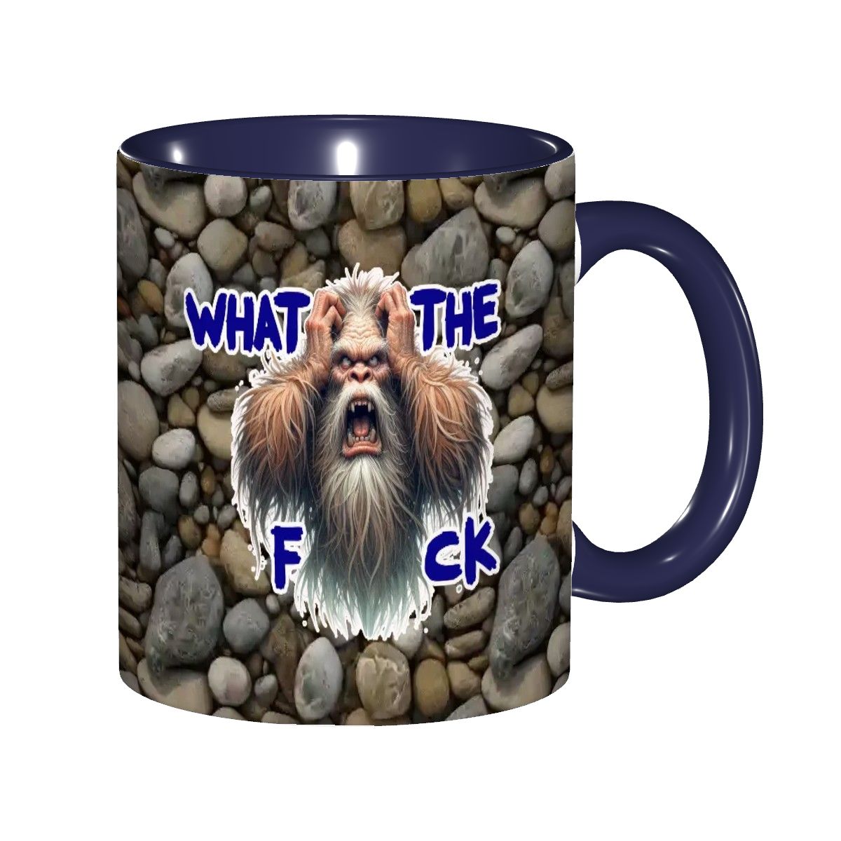 "WTF" Sarcastic Sasquatch Collection 11.2 Oz Ceramic Coffee Mug