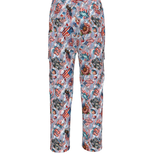 8 Patriot Designs, Men’s Cargo Pants w/ Pockets