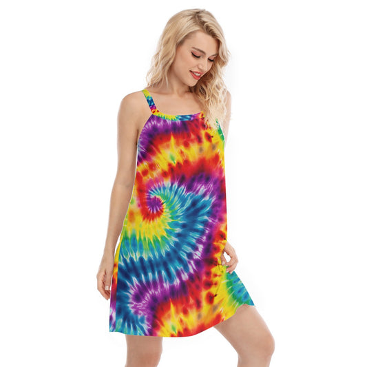 Tie Dye Designs, Women's Sleeveless Cami Dress