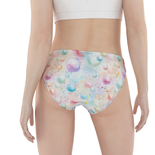 Women’s Happy Sasquatch Poly Briefs Panties Underwear