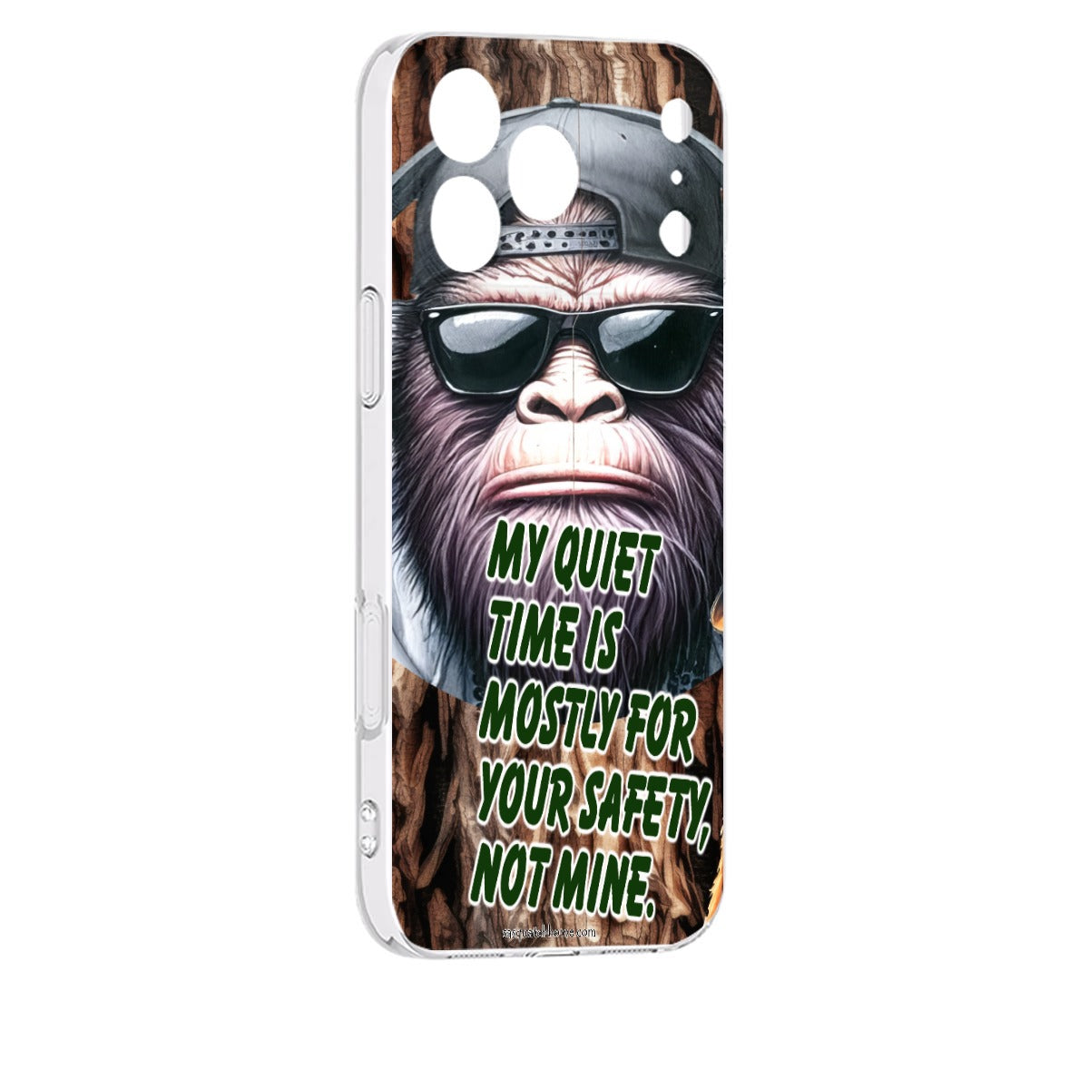 Bogfoot Sasquatch "my quiet time.." IPhone 17 Series (4 models) TP Cell Mobile Phone Case