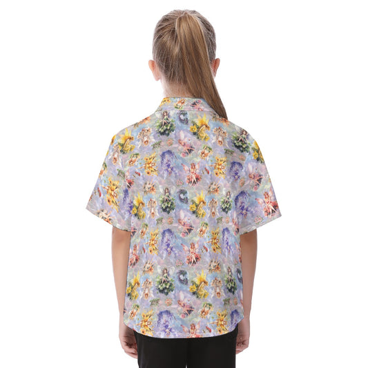 6 Fairy Designs, Kid's Hawaiian Vacation Shirt