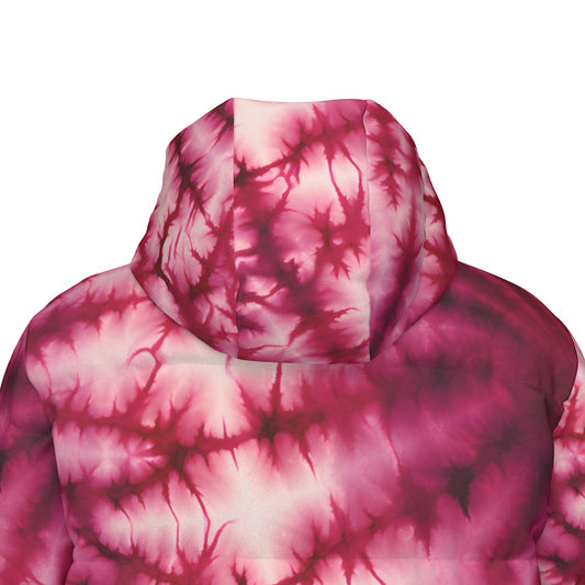 10 Tie Dye Designs, Long Down Jacket / Coat