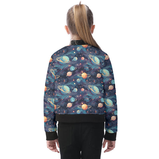 12 Galaxy / Outer Space Designs, Kid’s Bomber Jacket