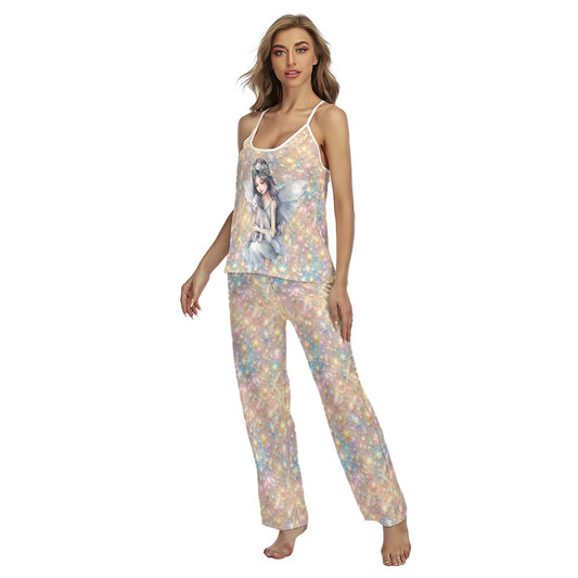 Fairy & Teddy Bear Women's Cami Pajamas Set