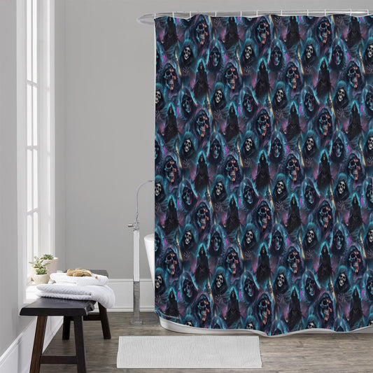 Grim Reaper, Polyester Shower Curtain in 4 sizes