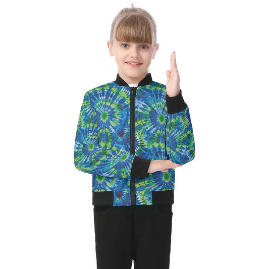 19 Tie Dye Designs, Kid’s Bomber Jacket