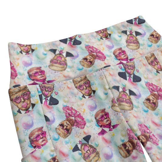 10 Donald Trump Designs, Women’s High Waist Leggings w/ Pocket