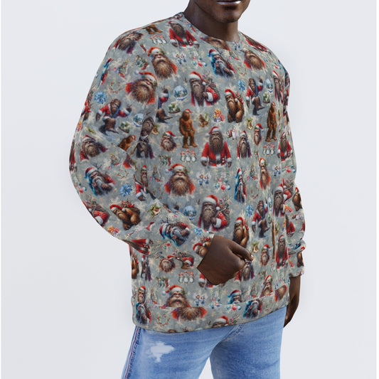 20 Bigfoot / Sasquatch Designs, Men's Poly Sweater, Bigfoot Shirt, Sasquatch top