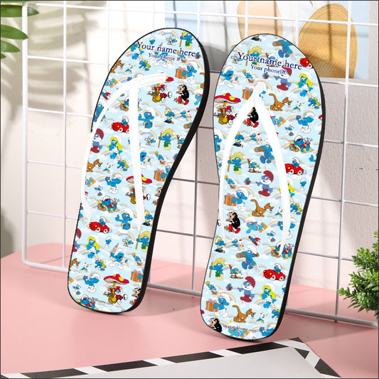 16 Misc Designs, Women’s Flip Flops – Personalize with Your Name