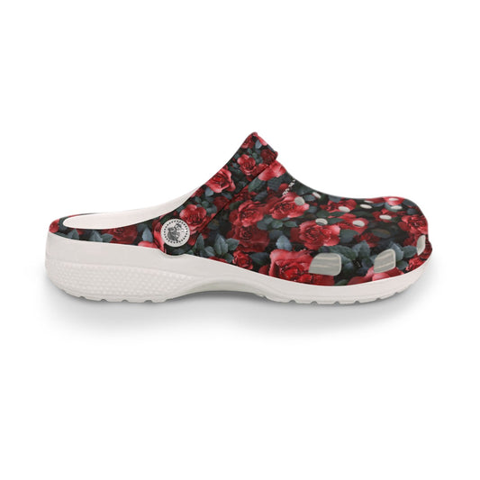 10 Beautiful Flower Designs, Women's Classic Clogs