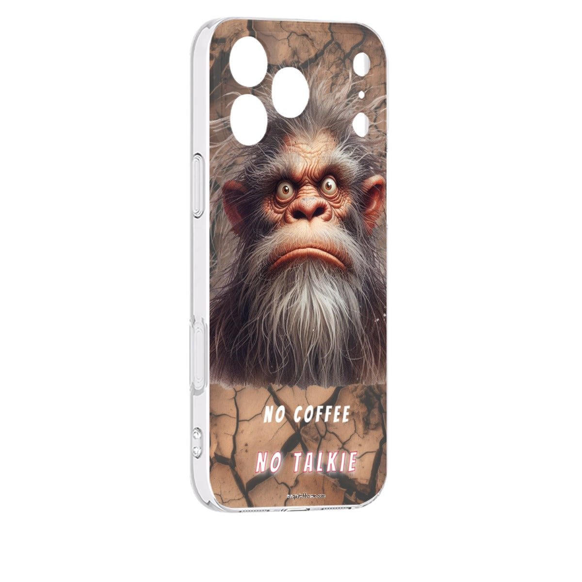 Bigfoot Sasquatch "no coffee, no talkie", IPhone 17 Series (4 models) TP Cell Mobile Phone Case