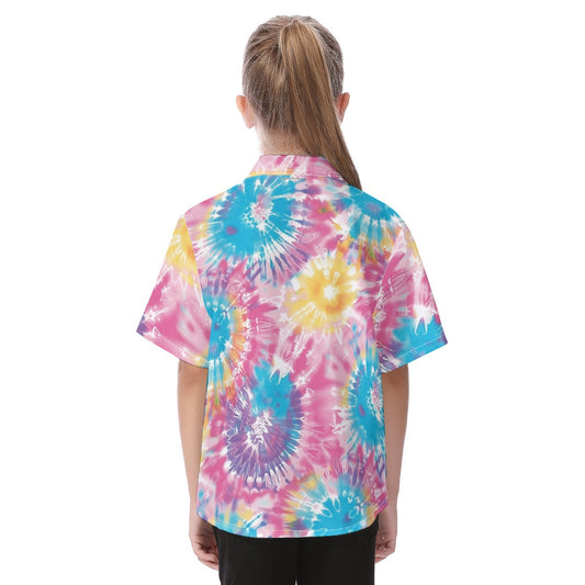 19 Tie Dye Designs, Kid's Hawaiian Vacation Shirt