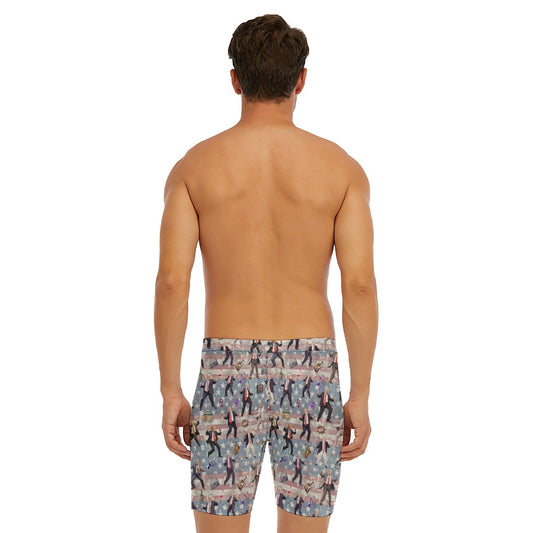 10 Donald Trump Designs, Men’s Long Boxer Briefs