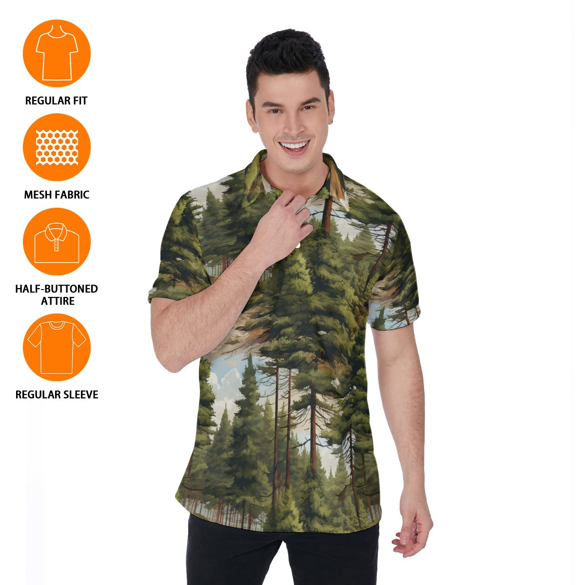 Woods Design, Men's Polo Shirts