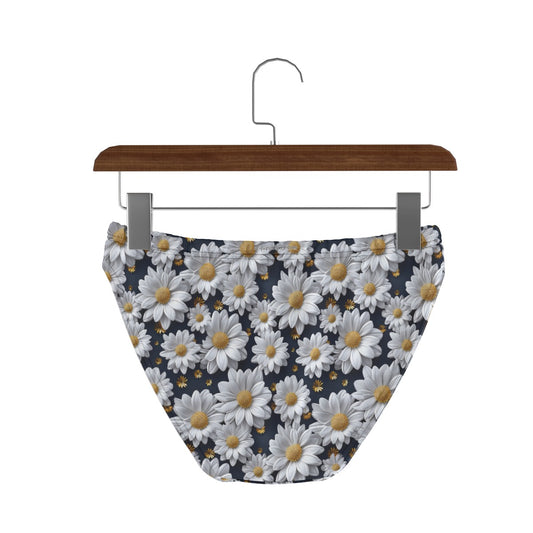 Women’s Daisies & Sasquatch Poly Briefs Panties Underwear