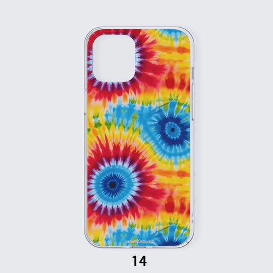 10 Tie Dye Designs, iPhone 14 15 Series case