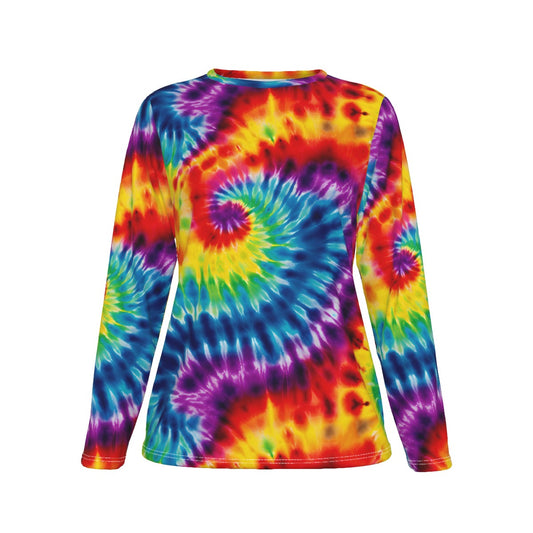 10 Tie Dye Designs, Women’s Oversized Cotton Tee Shirt