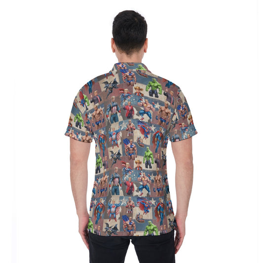 10 Donald Trump Designs, Men's Polo Shirts