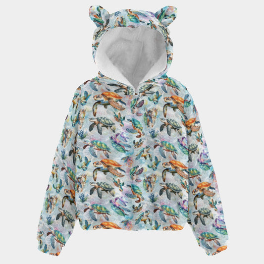 Kid’s Borg Fleece Sweatshirt With Ears