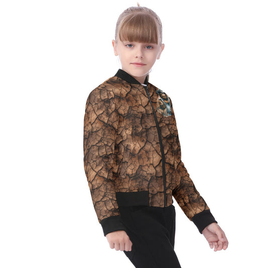 Cowboy Bigfoot / Sasquatch, Kid’s Bomber Jacket