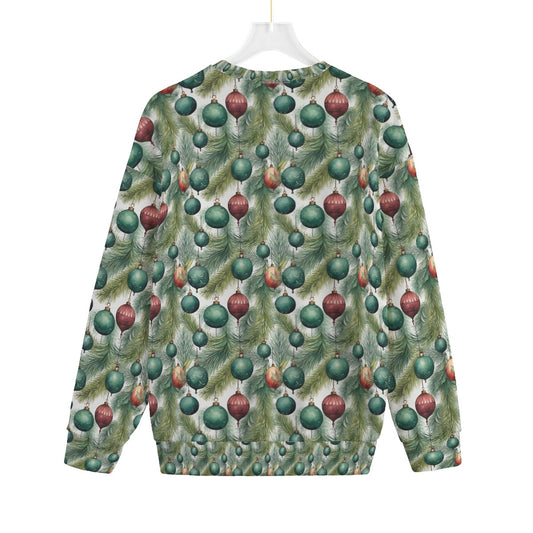 UGLY SWEATER - Bigfoot, Sasquatch, Drop-shoulder Knitted Fleece Sweater