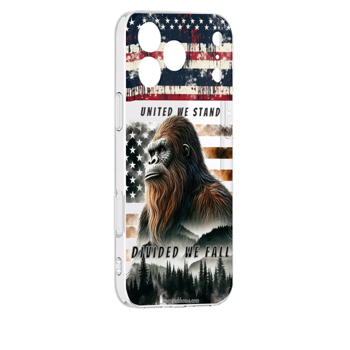 Bigfoot Sasquatch "United we stand", IPhone 17 Series (4 models) TP Cell Mobile Phone Case
