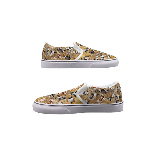 Animals (pet) Themed Men's Slip On Sneakers