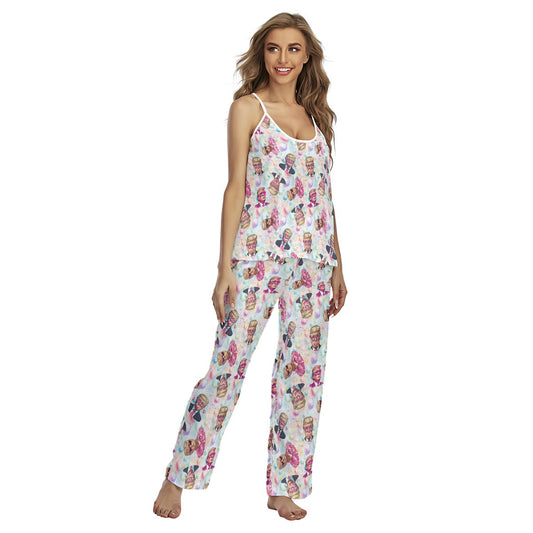 10 Donald Trump Designs, Women's Cami Pajamas Set