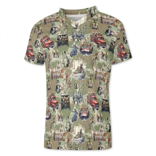 Sasquatch Size Men's Soft O-Neck football Jersey T-Shirt, Mystical Tee, Summer Shirt, Christmas Gift, Durable Jersey, Birthday, Present