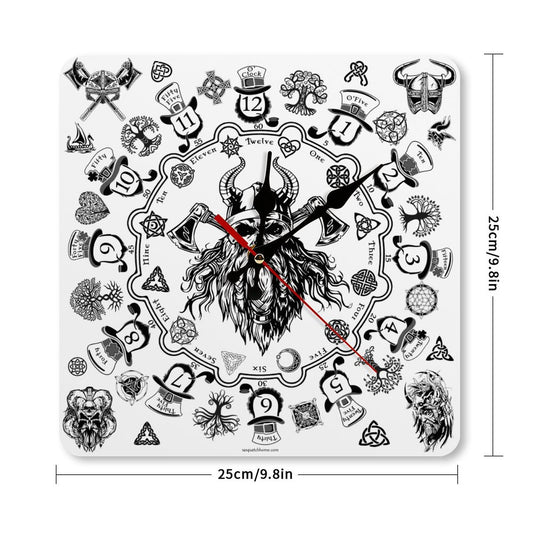 Irish Pride Square Wall Clock