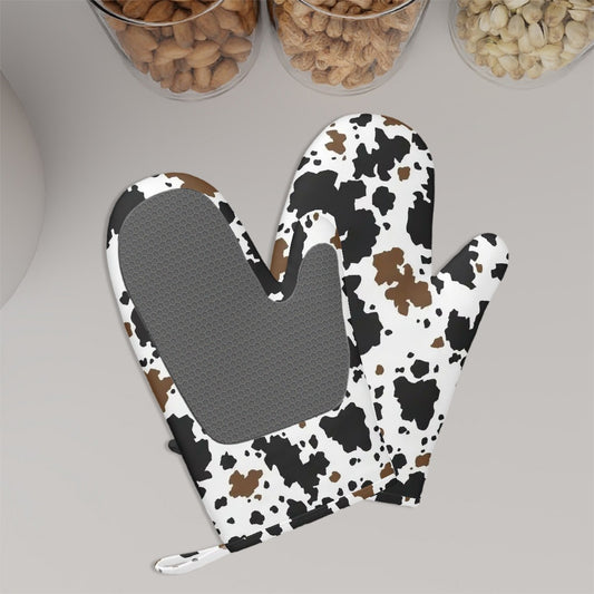 20 Misc Deisgns, Heat Resistant Silicone Oven Mitts Set