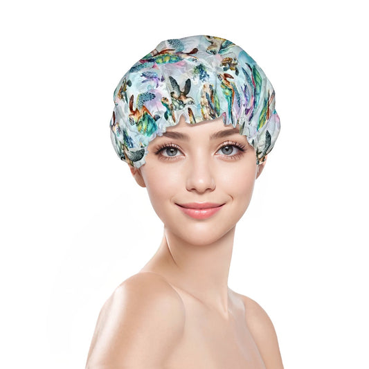 10 Animal Designs, Reusable Shower Cap