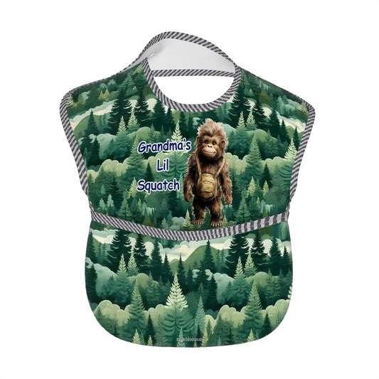 "Grandma's Little Monster", Baby Bibs Customized Services