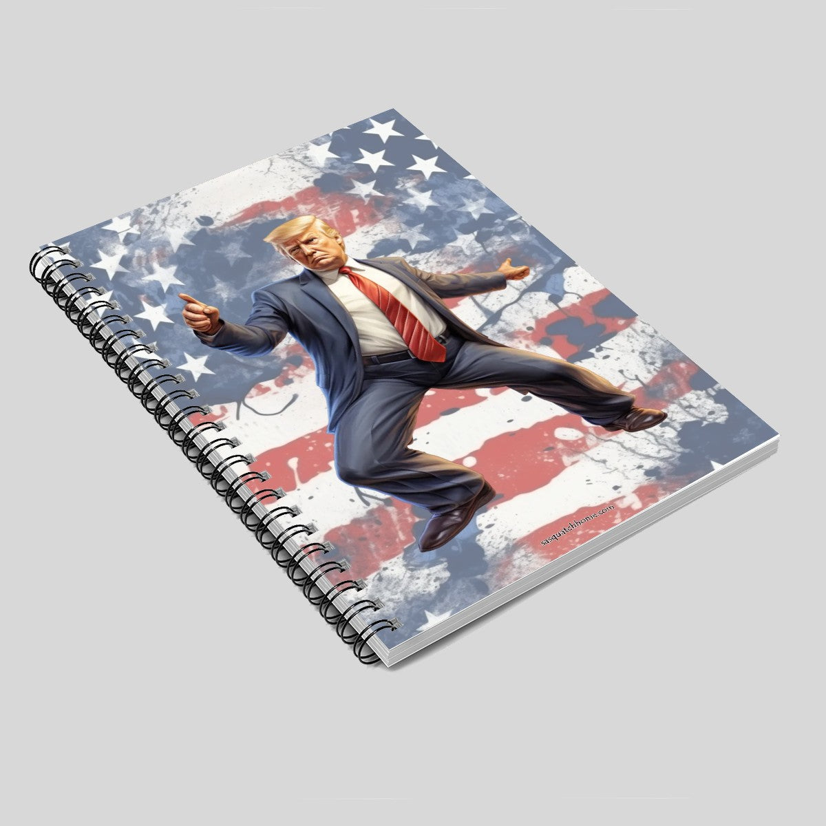 Dancing Donald Trump Spiral Notebook