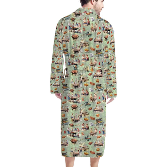 20 Misc Designs, Themed Polyester Bath Robe
