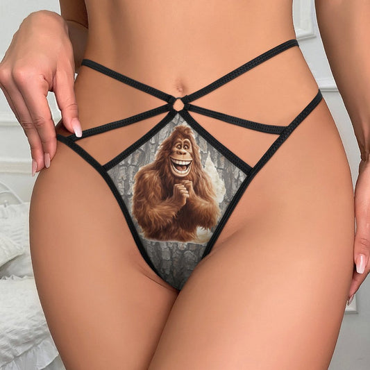 Excited Bigfoot / Sasquatch, Sexy G String Thong for Women