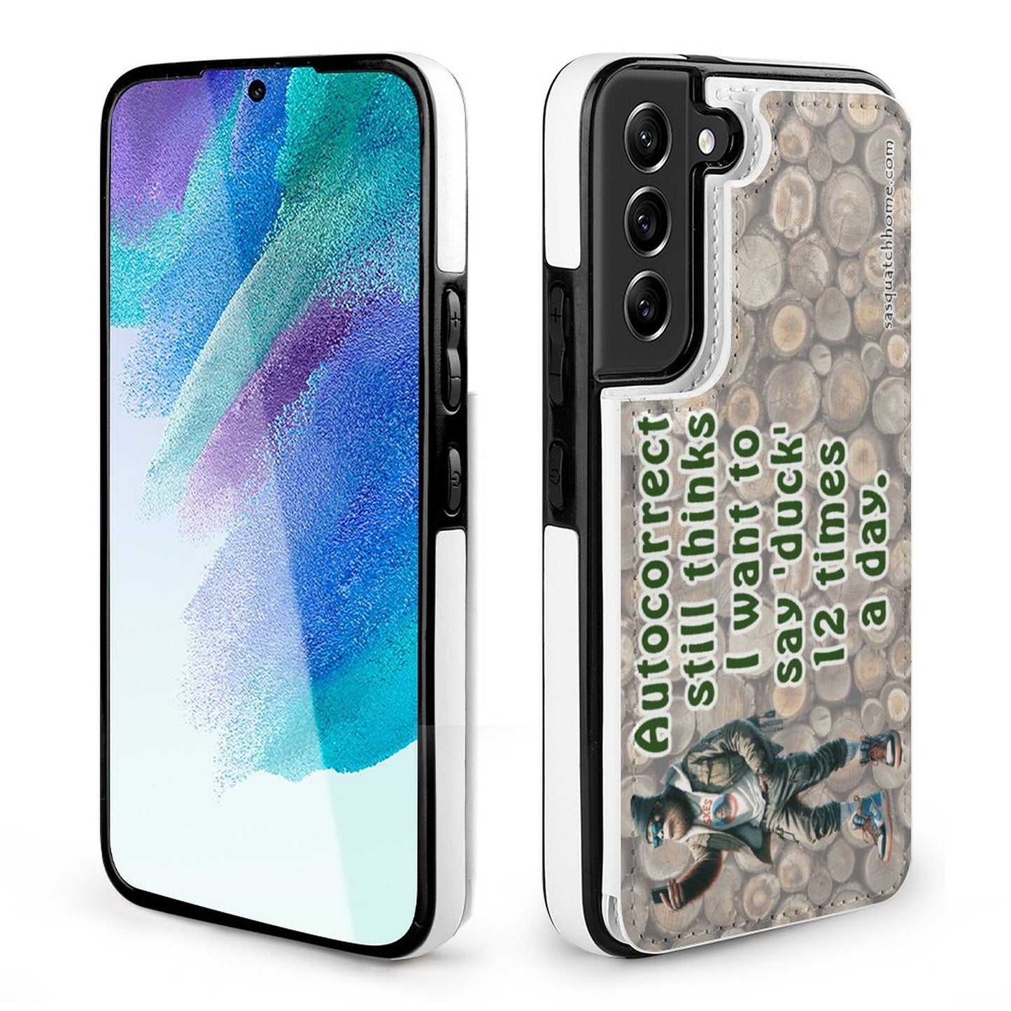 Bigfoot, Sasquatch, "My Autocorrect Still..." - Samsung S22 Phone Case / Wallet