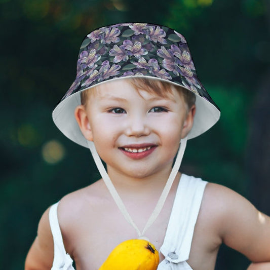 10 Flower Designs, Kid’s Bucket Hat