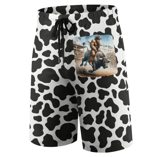 Cowboy Bigfoot, Sasquatch, Children’s Beach Pants, Swim Shorts