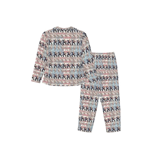 Trump Themed Long Sleeved Set Pajamas for Women