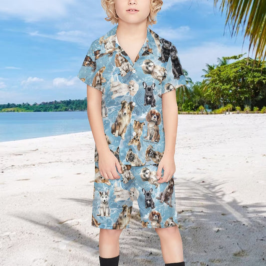 Animal (Pets) Children's Casual Beach Outfit