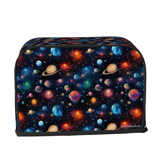 12 Galaxy Space Designs, 2 Slice Toaster Cover