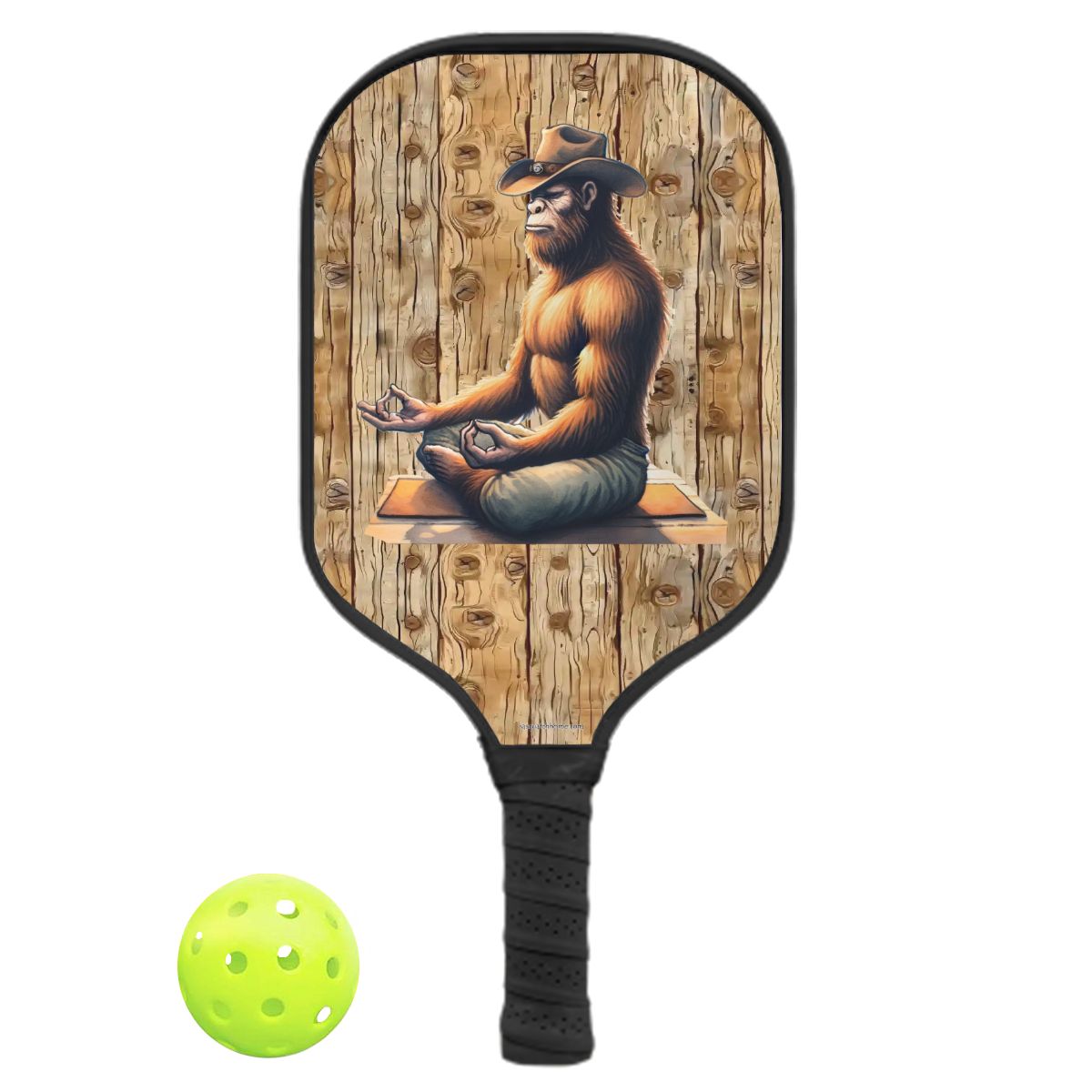 Zen Sasquatch Bigfoot Pickleball Paddle