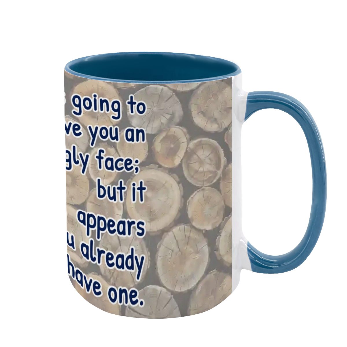 Sarcastic Sasquatch "I was going to..", Large 15 Ounce Colorful Mugs – Made In USA